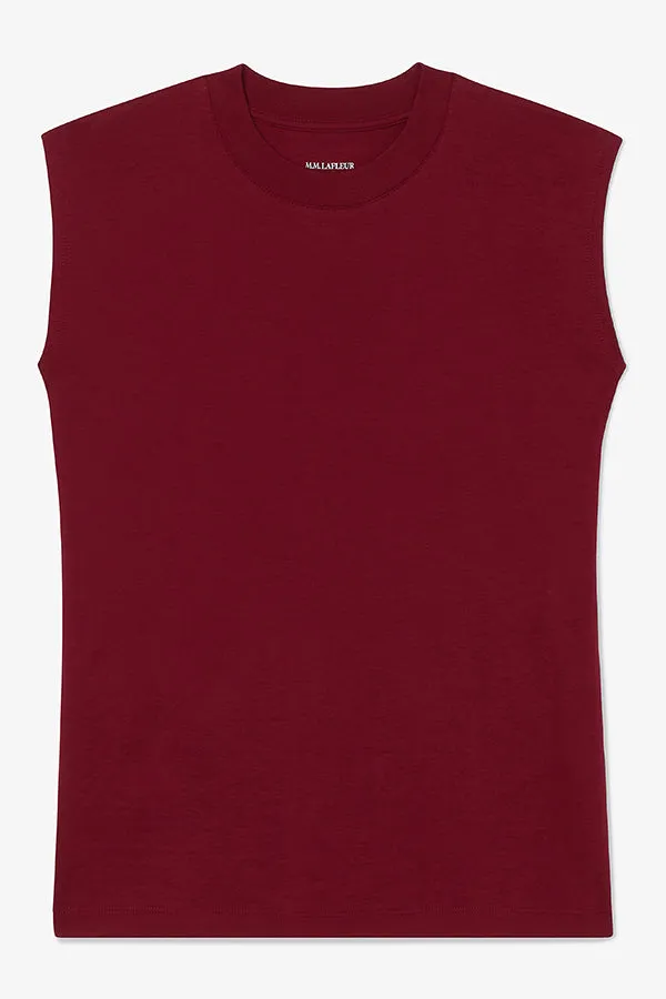 Alina T-Shirt - Pima Cotton :: Maroon