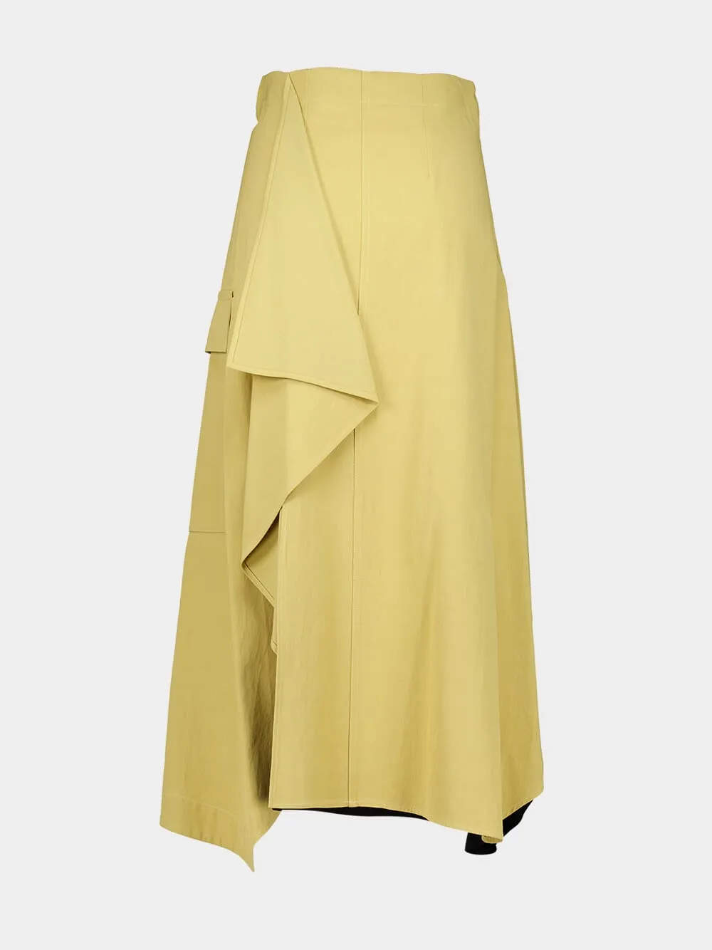 Asymmetrical Draped Skirt