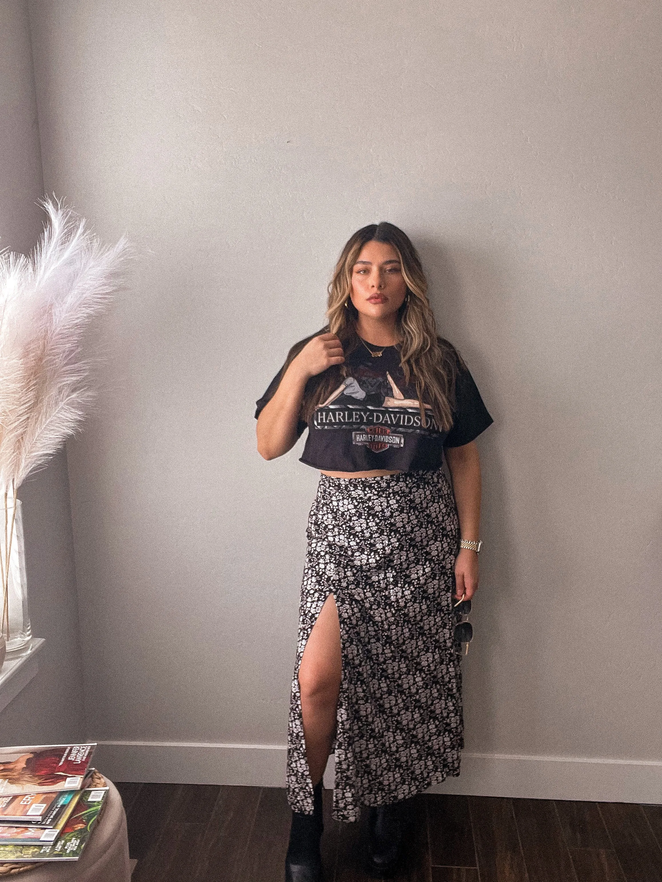 baby, one more time maxi skirt