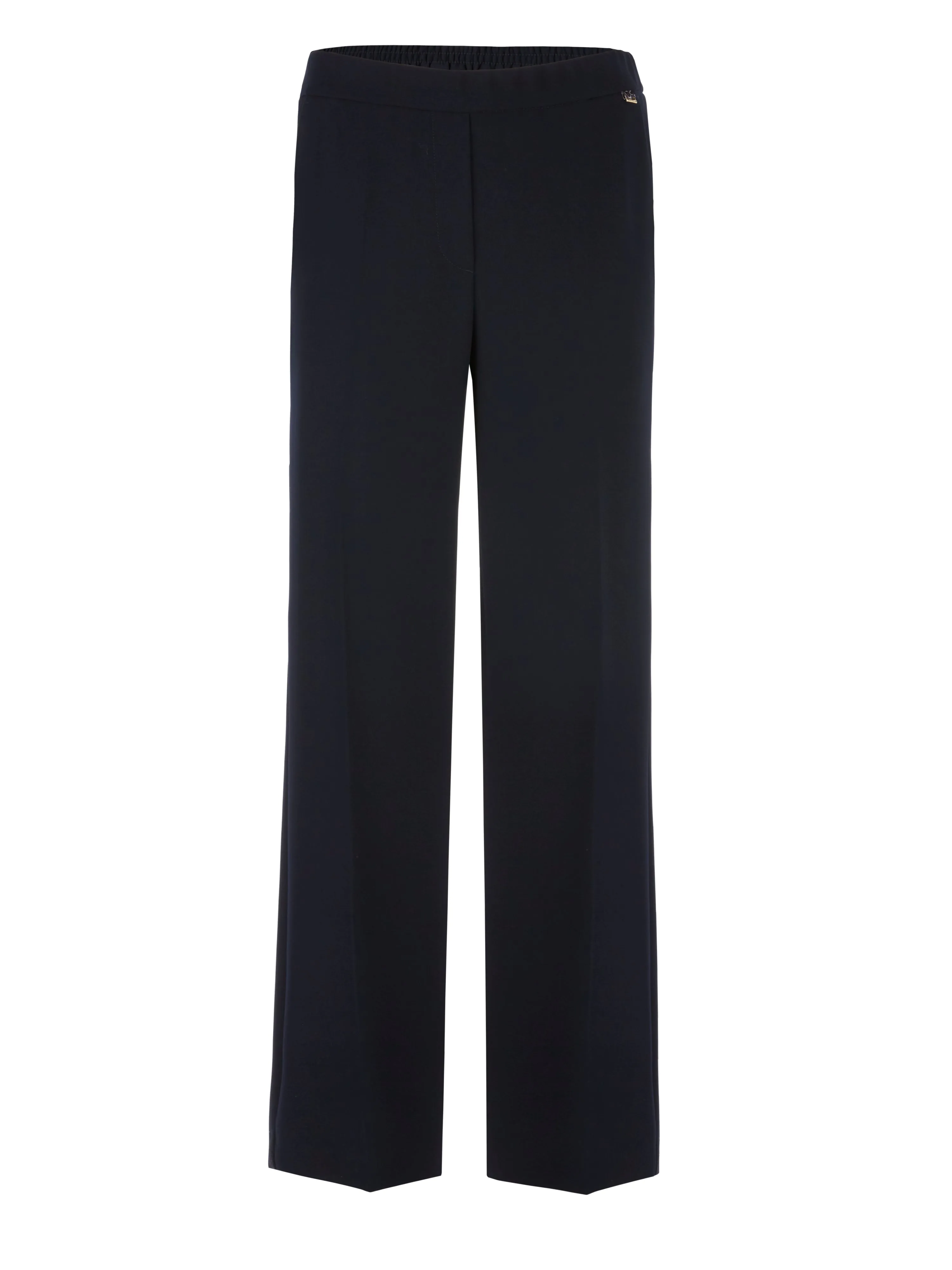 Black Wide Fit Washington Pants