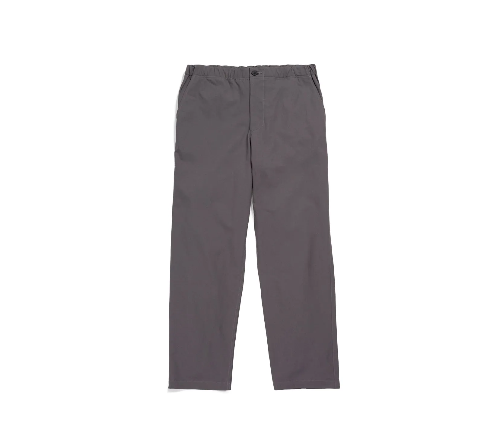 Ezra Relaxed Solotex Twill Trouser | Battleship Grey