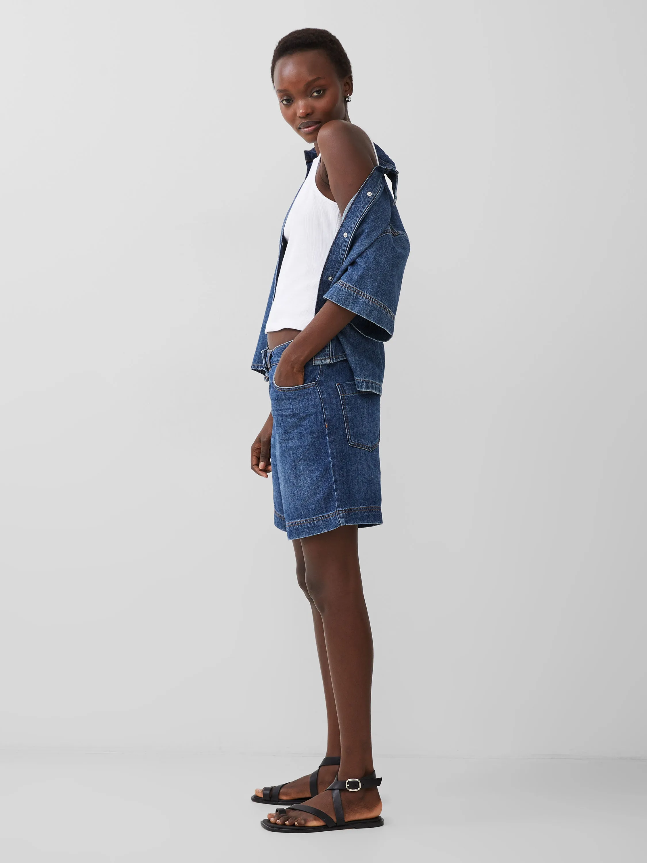 Finley Denim Shorts