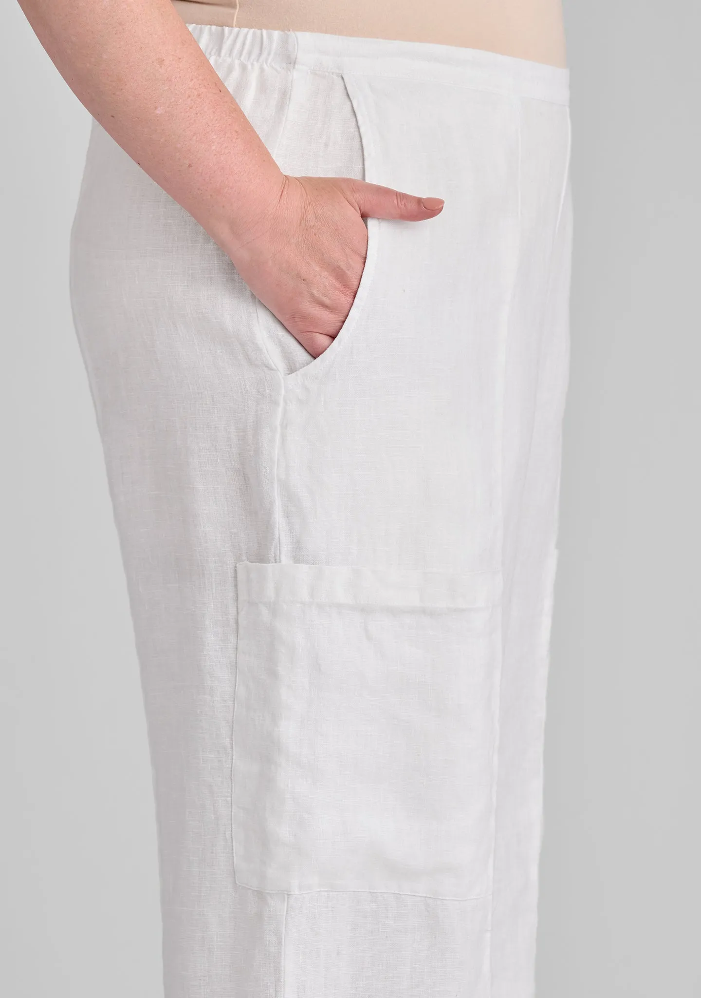 Flattering Crop - Linen Pants