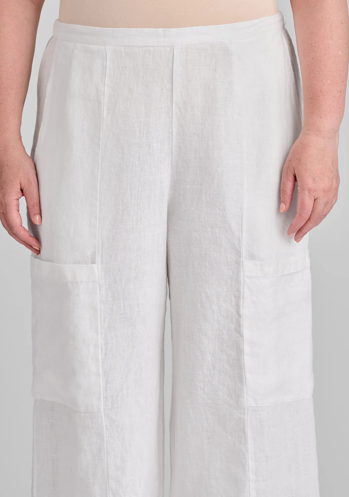 Flattering Crop - Linen Pants