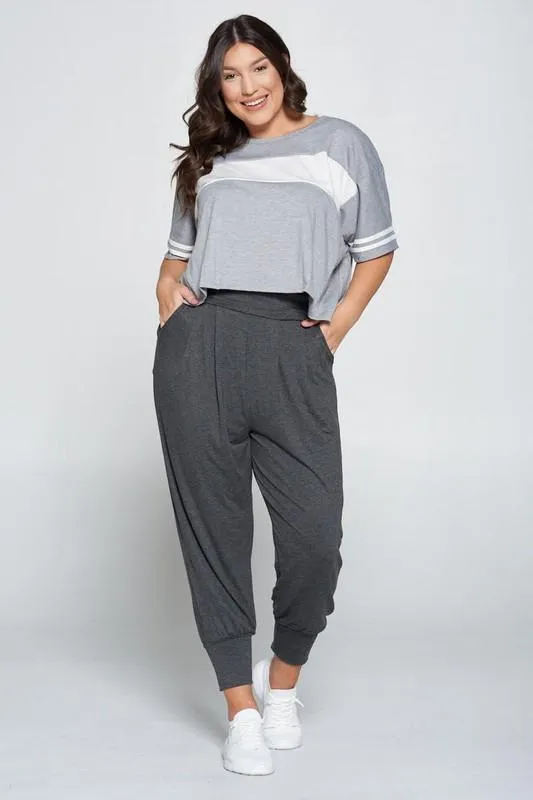 Harem Pants with Cuff