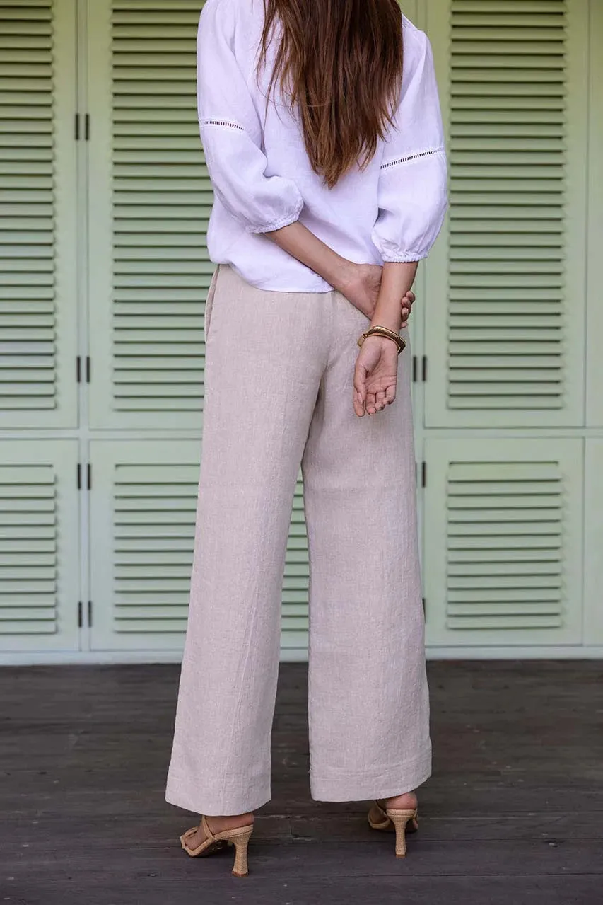 Humidity - Fleetwood Linen Pant, Natural