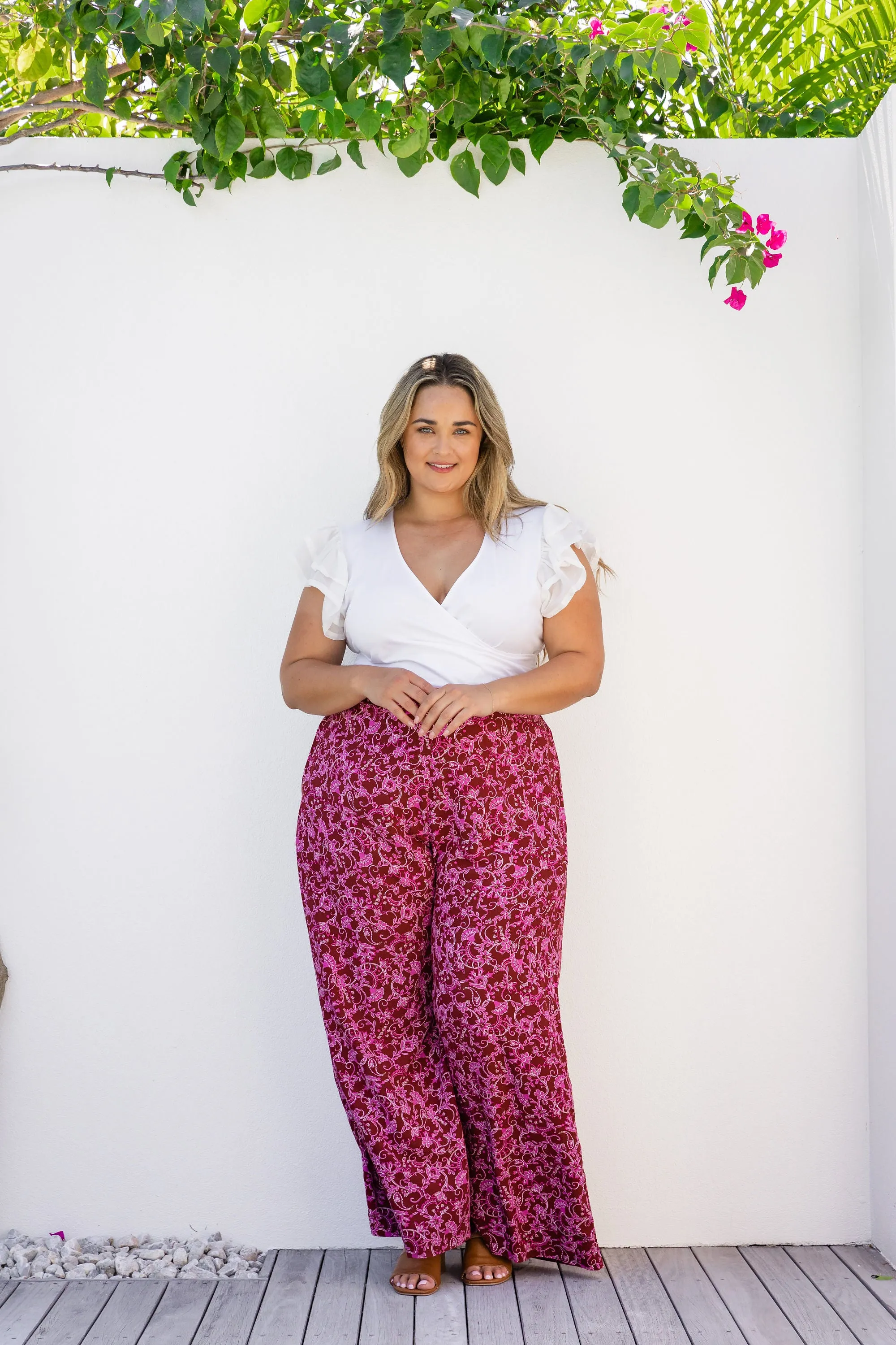 Larsa Pants in Desert Rose