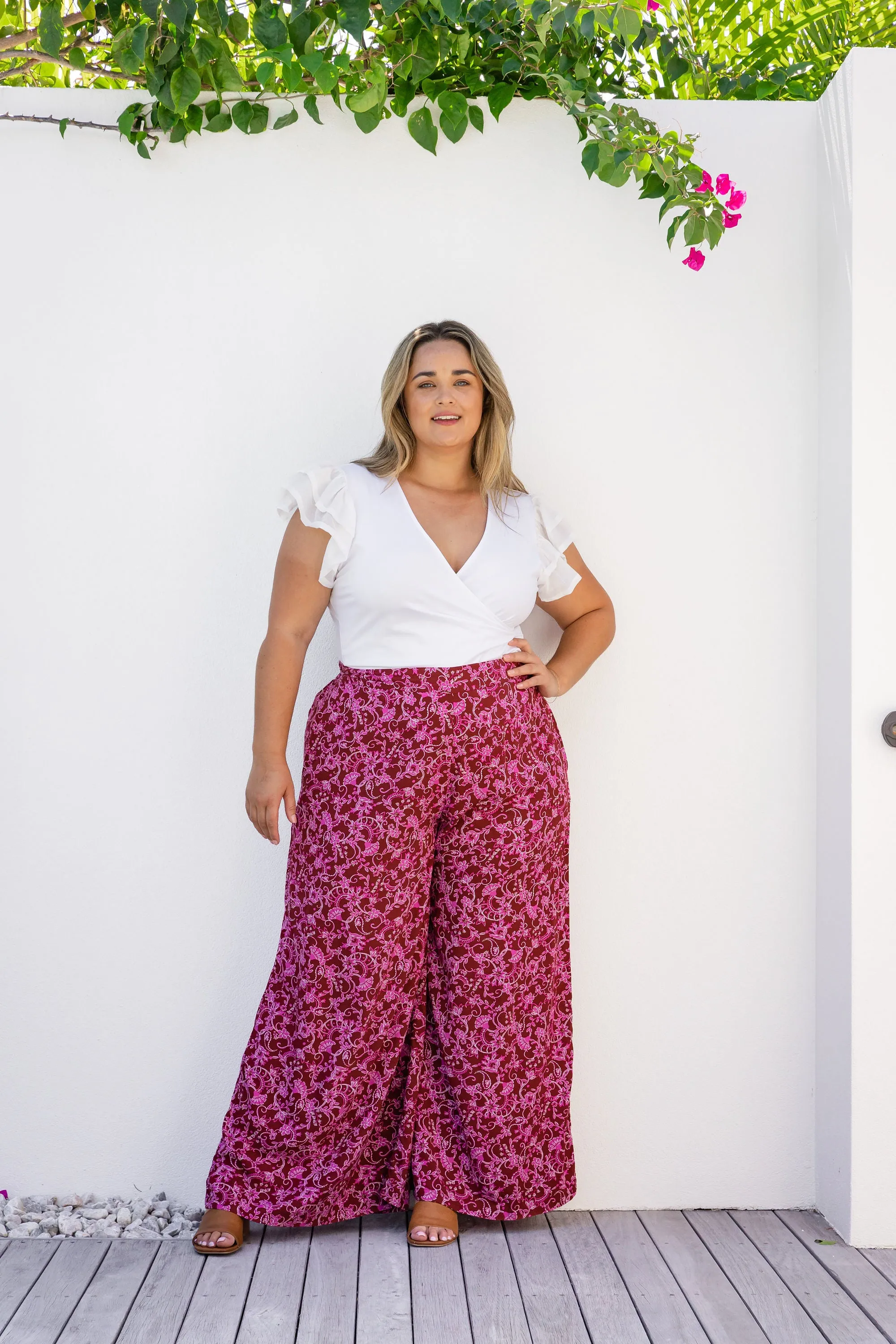 Larsa Pants in Desert Rose