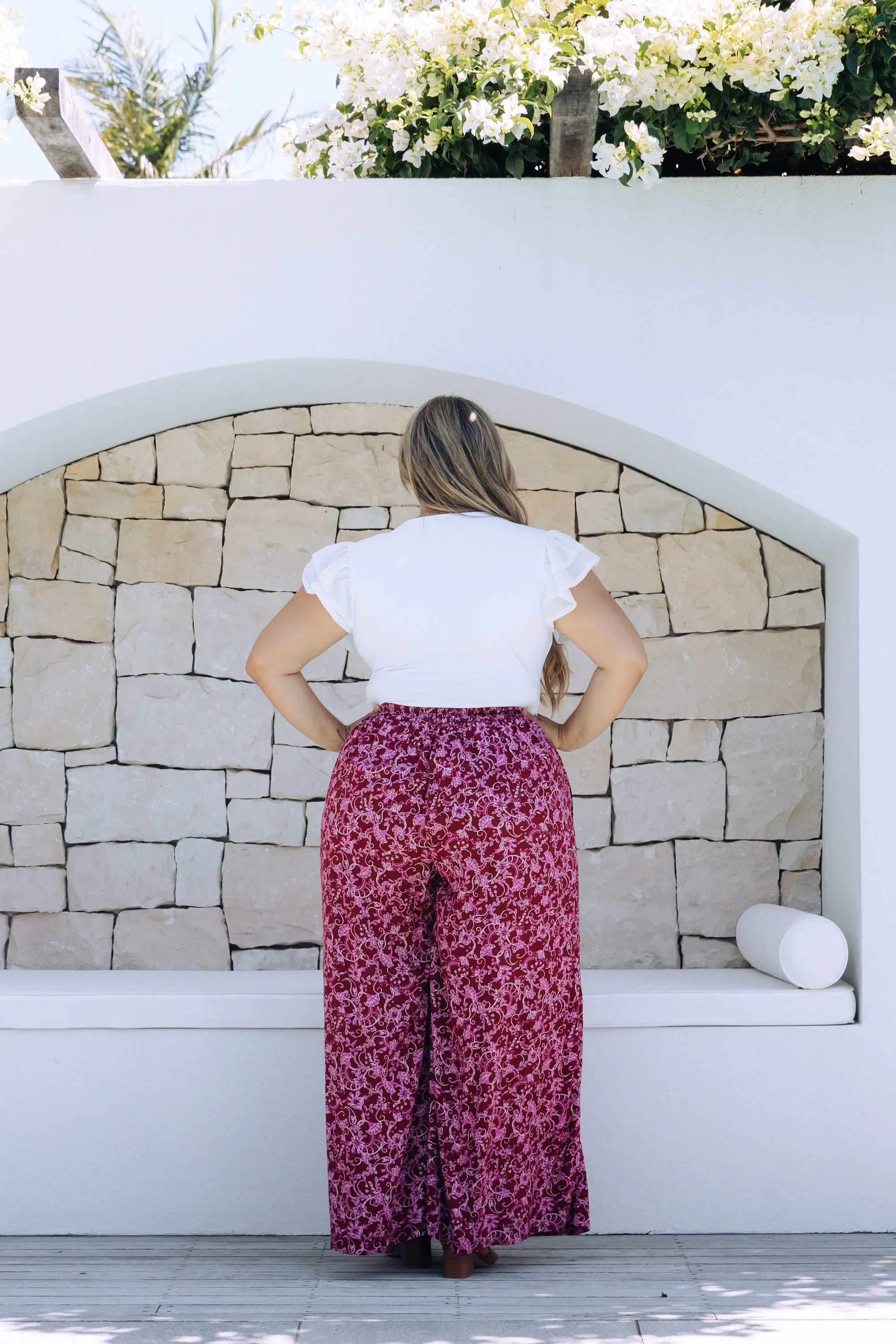 Larsa Pants in Desert Rose