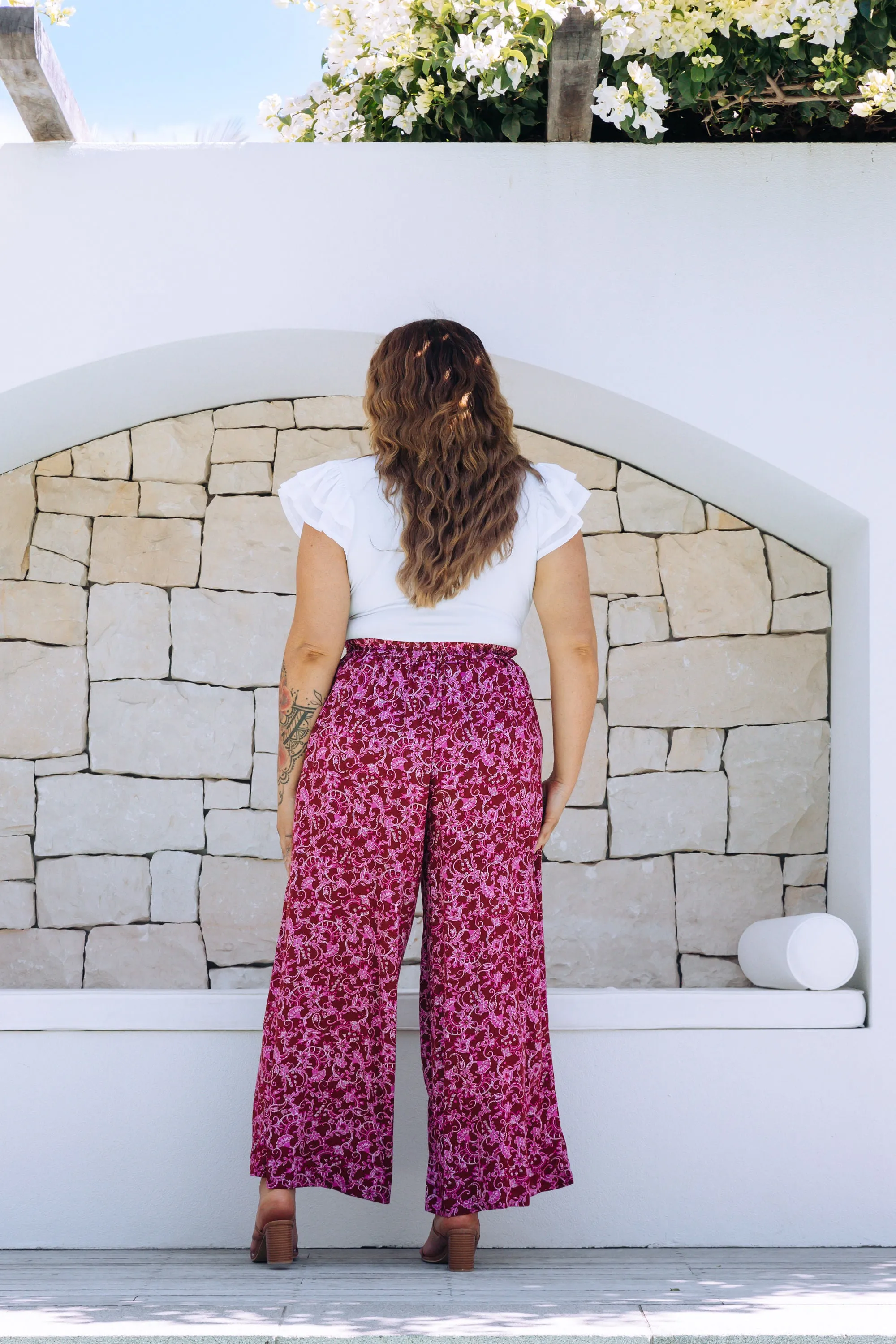 Larsa Pants in Desert Rose