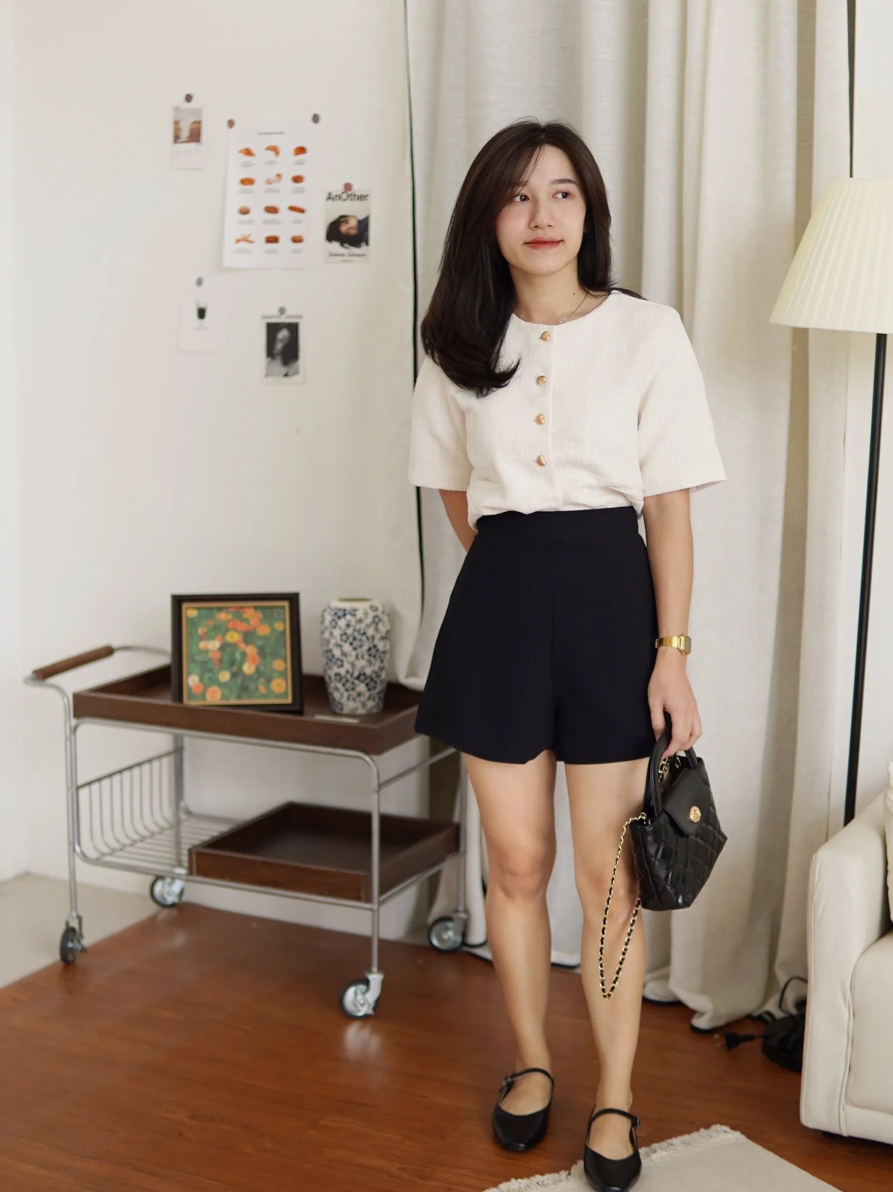 [LM.made] Laylia Tailored A-line Shorts