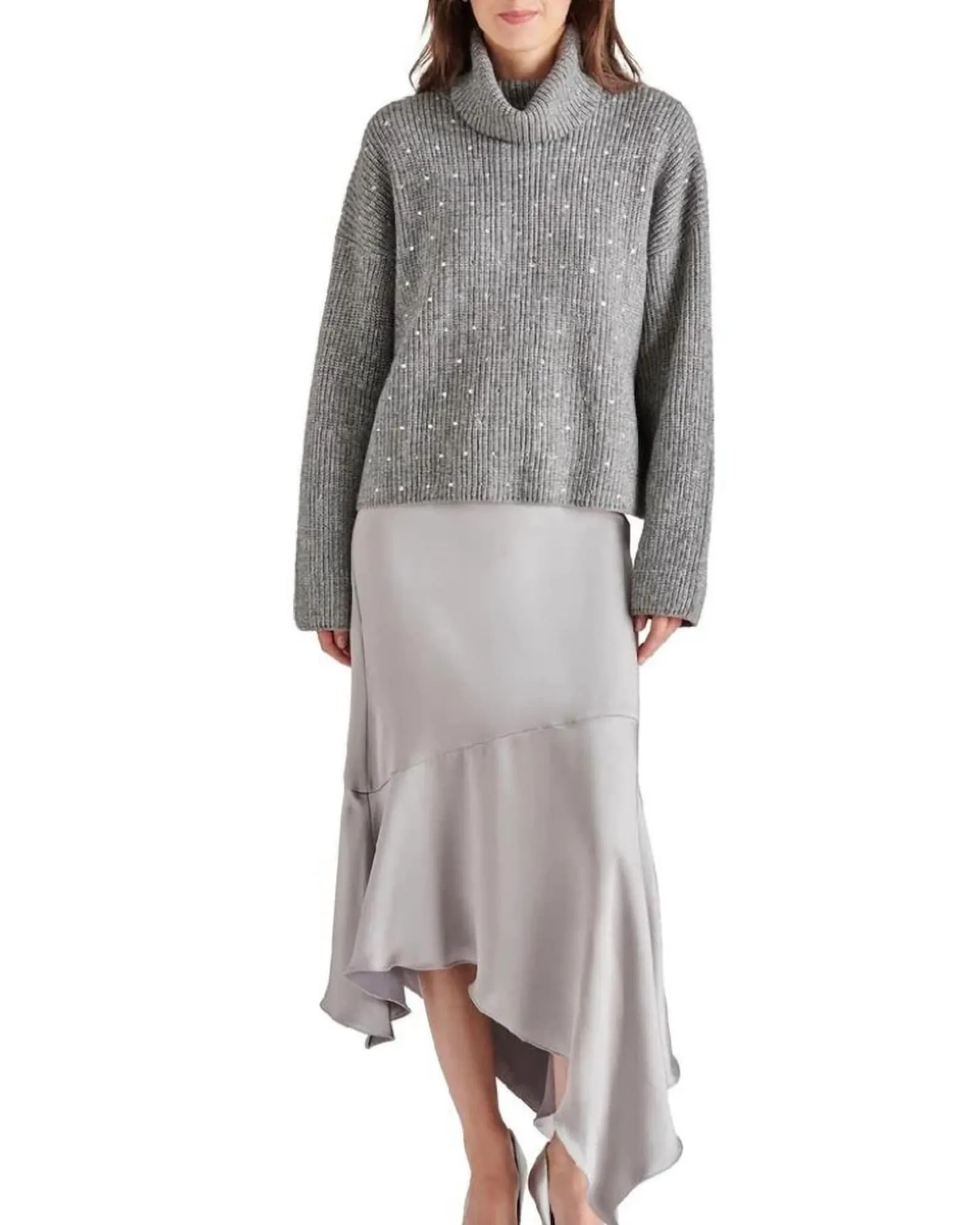 Lucille Skirt In Ash Grey | Ash Grey