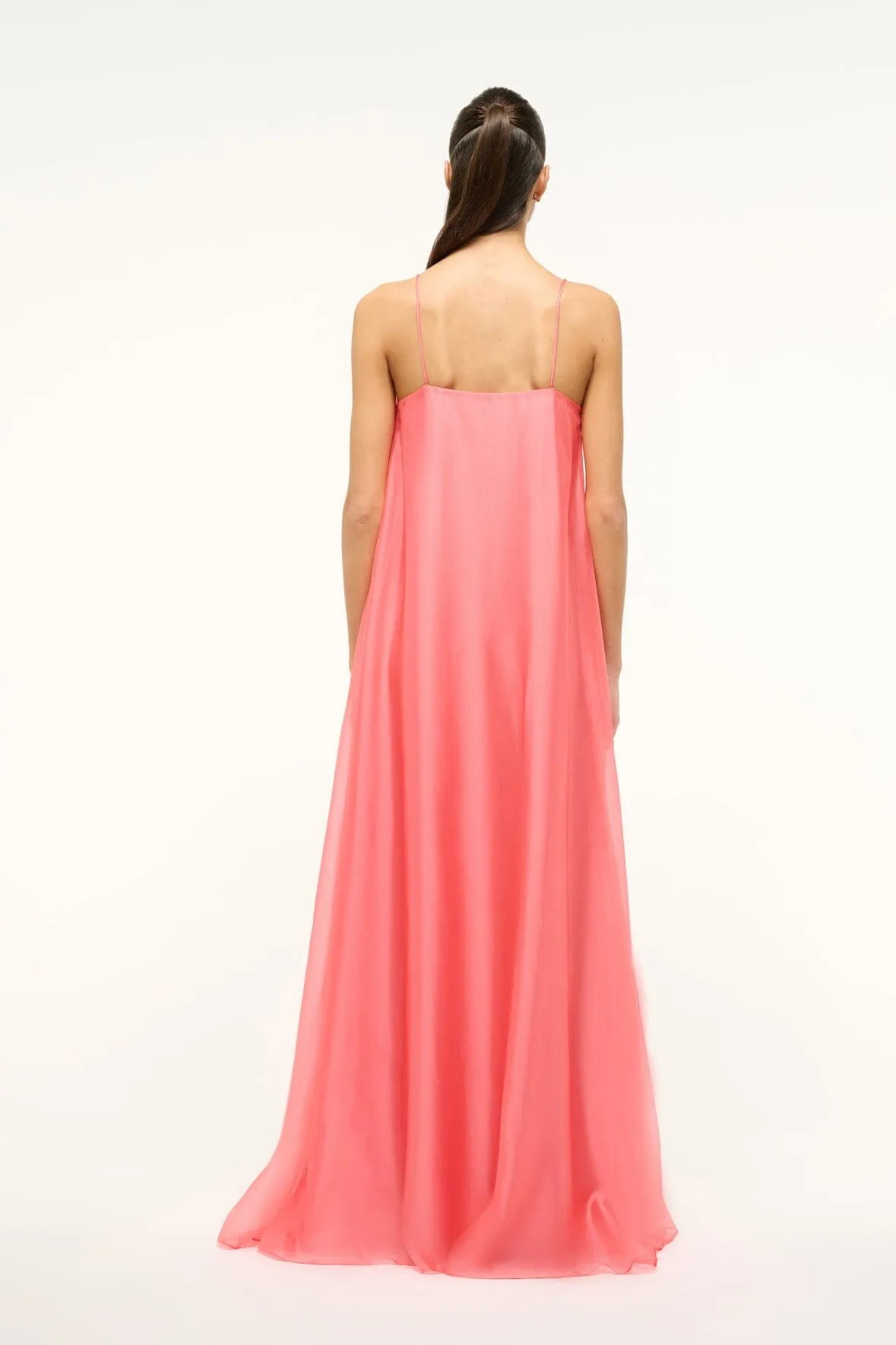 MAXI DELFINA DRESS | FLAMINGO