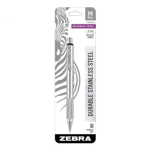 Mechanical Pencil KITERA x ZEBRA Limited Edition M-701 0.7mm Metal Stainless Steel Stationery Student School Office  MABZ47-JPN-BK