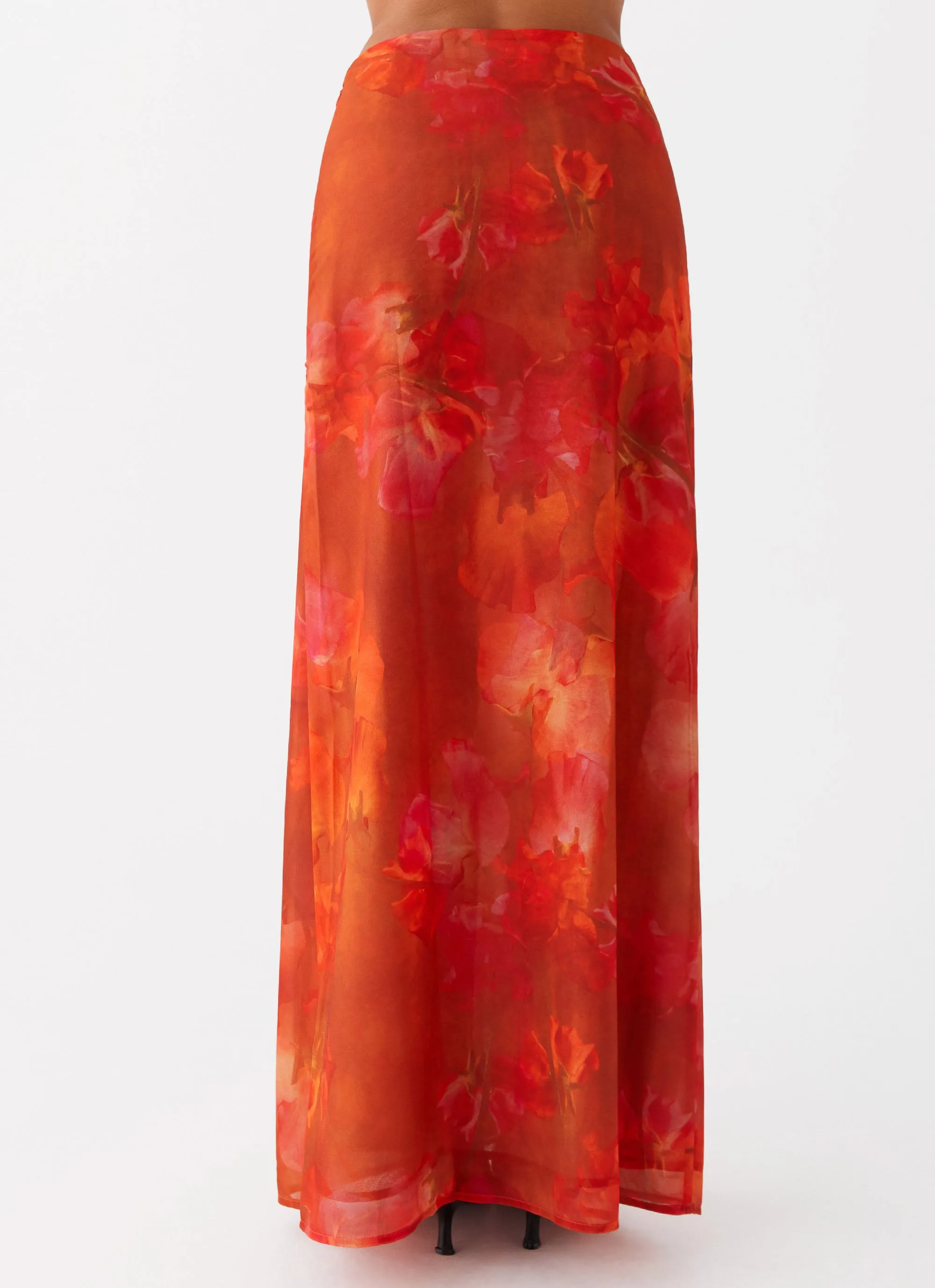 Roame Maxi Skirt - Amber