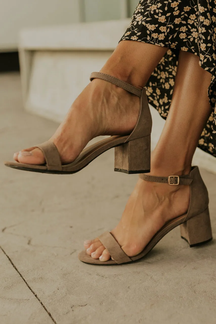 ROOLEE Elfrida Ankle Strap Heels