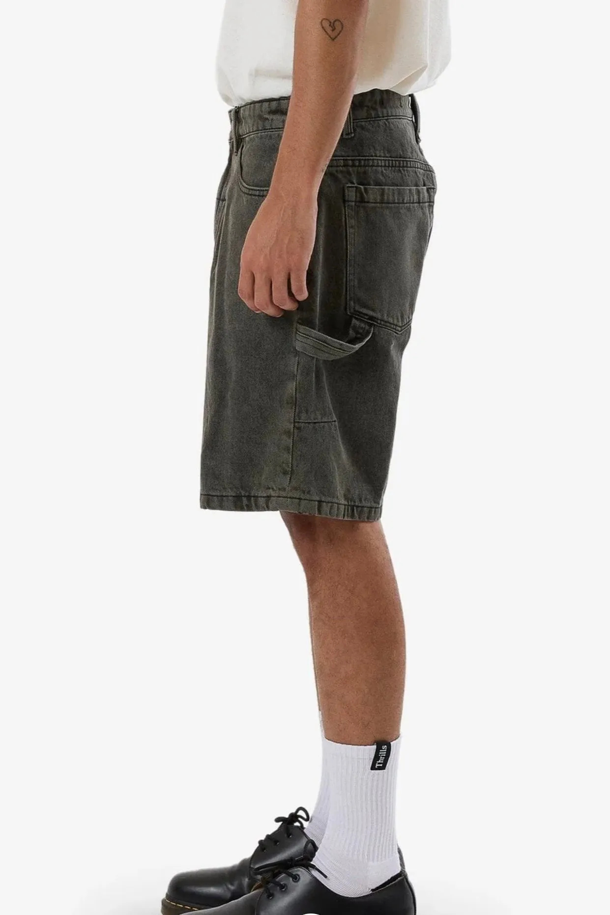 Slacker Denim Short Tarmac