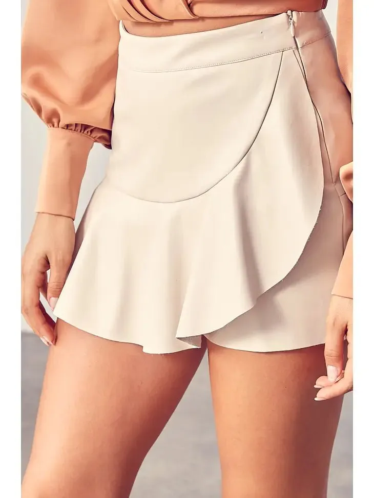 Somebody to Love Ruffle Mini Skort