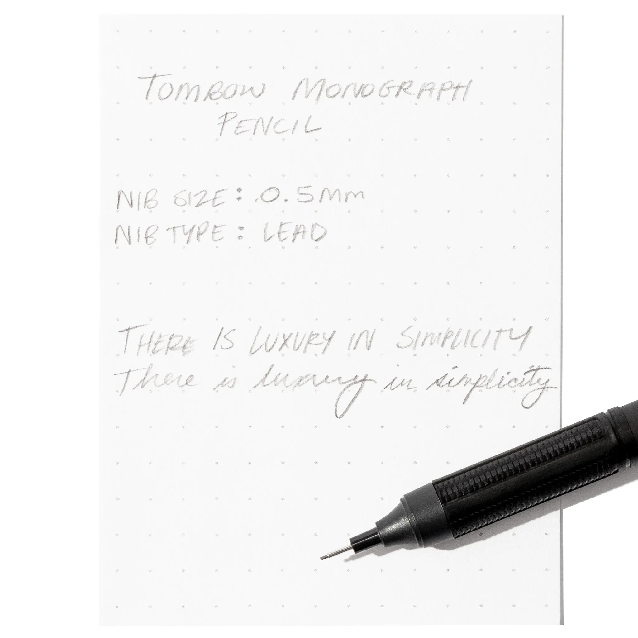 Tombow Mono Graph Lite Mechanical Pencil | 0.5mm