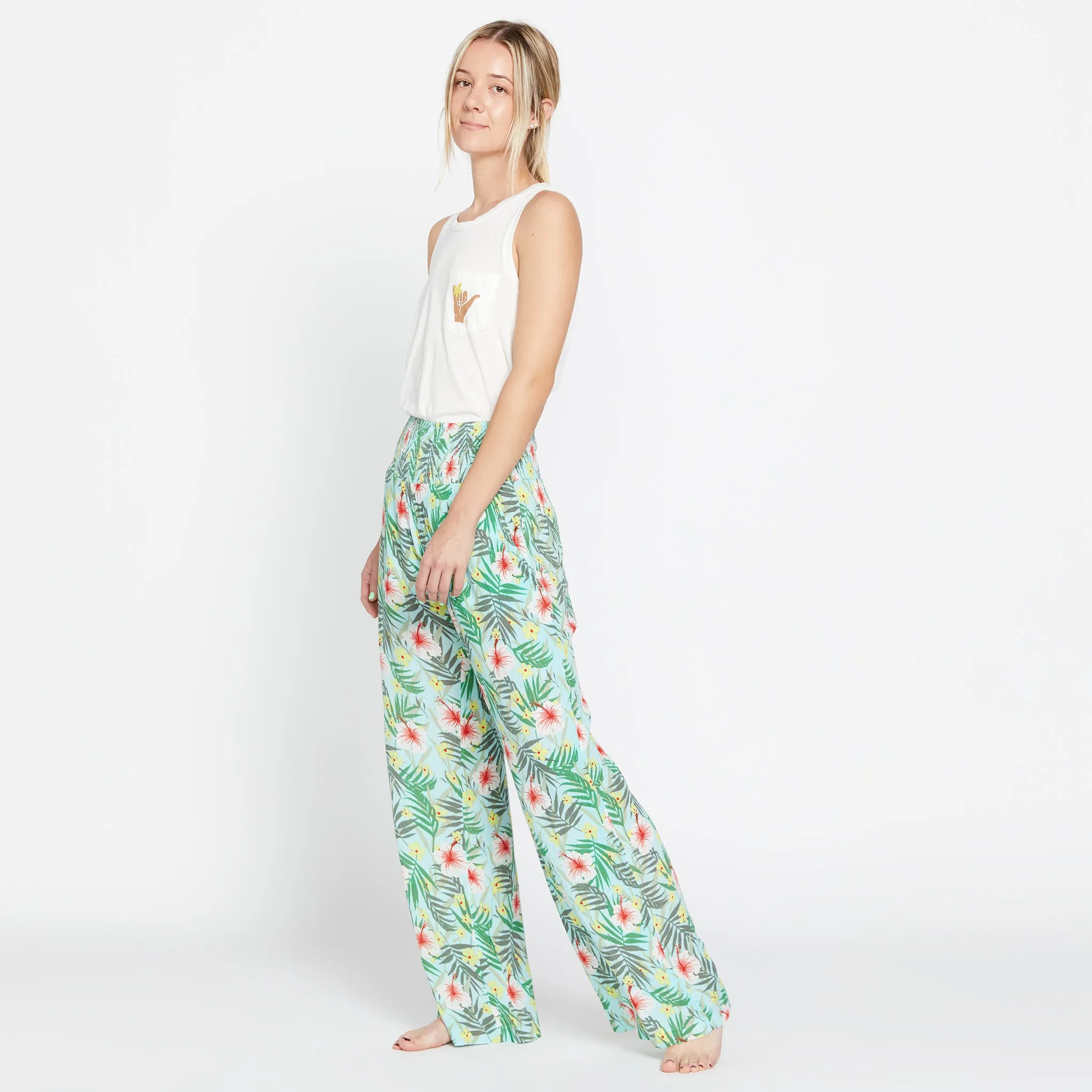 Womens Castaway Pant - Haleiwa Blue