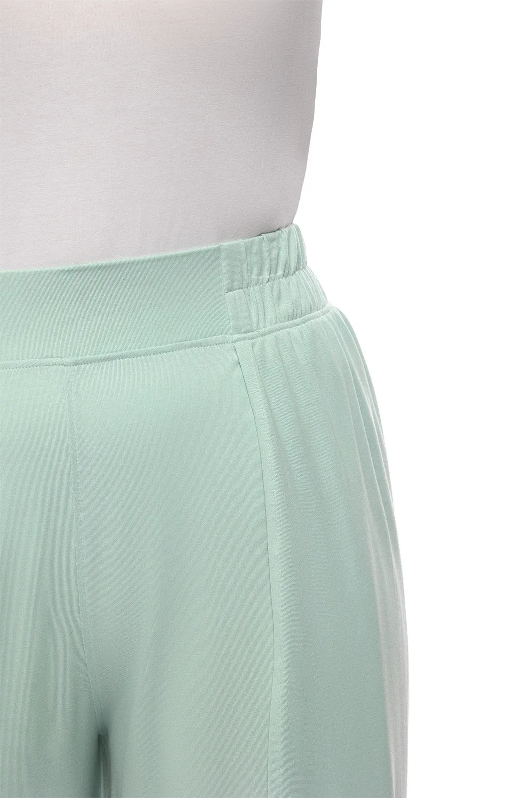 Women's Lynsu Wide Leg Pants  |  Misty Aqua