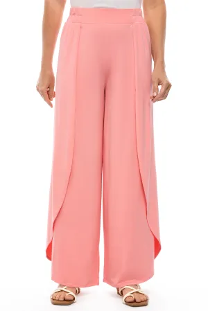 Women's Lynsu Wide Leg Pants  |  Peachy Pink