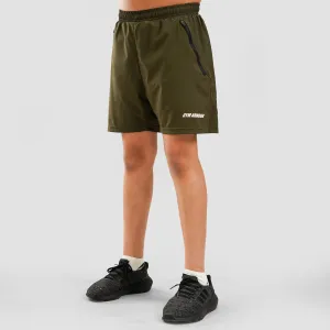 Youth Airflow Shorts (Olive)